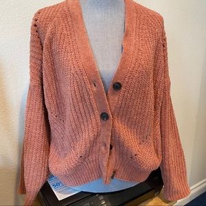 AE soft fluffy cardigan